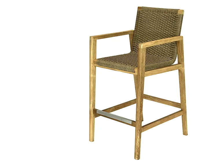Admiral Bar Chair in Tan
