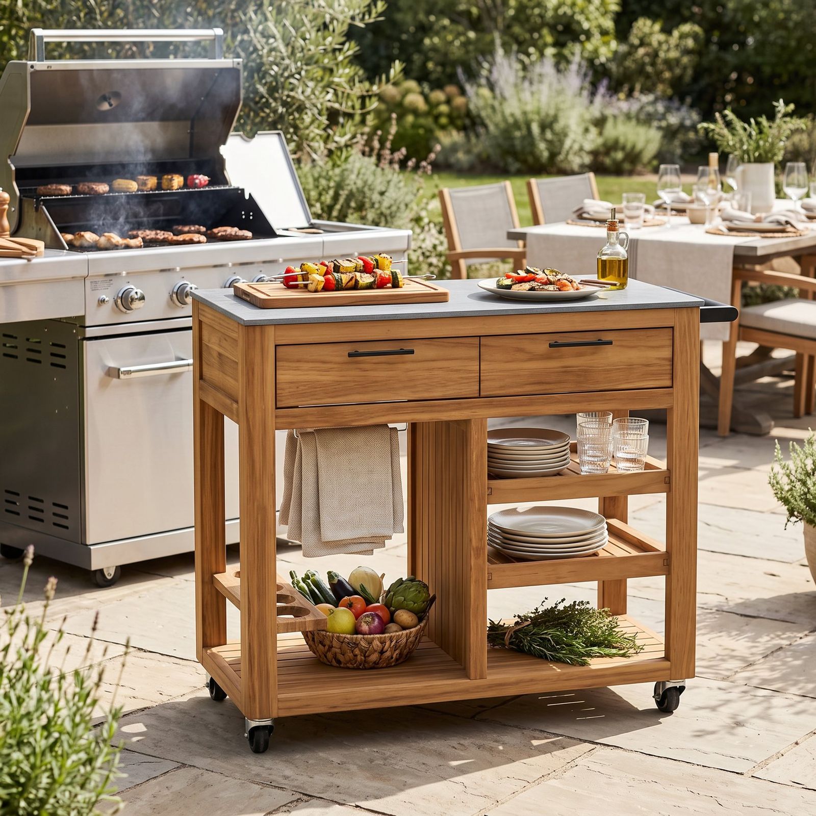 The Costa Beverage Cart, at home