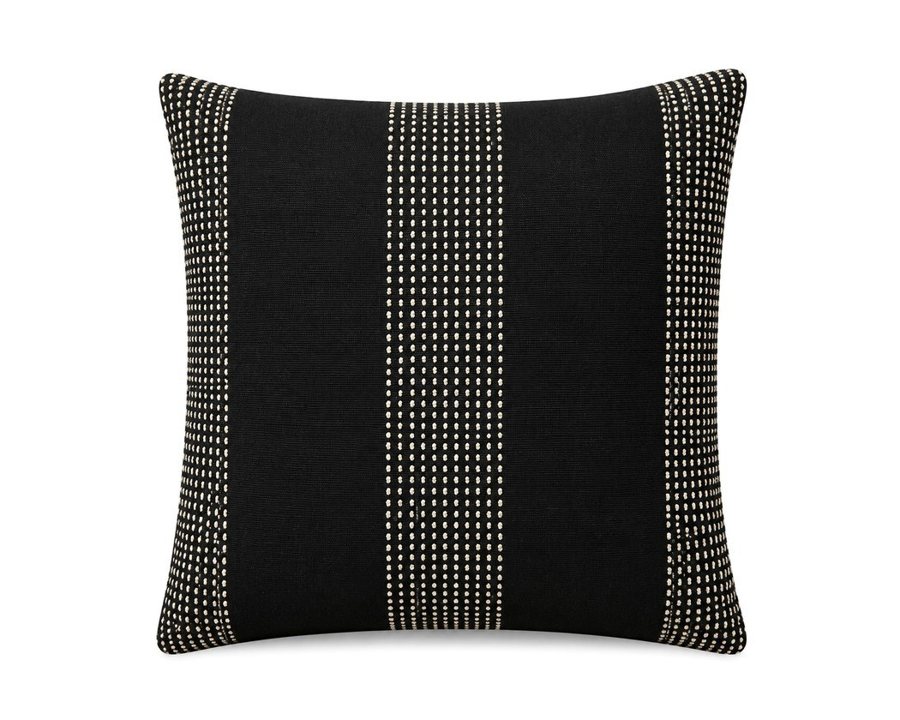 Pin Dot Stripe Black