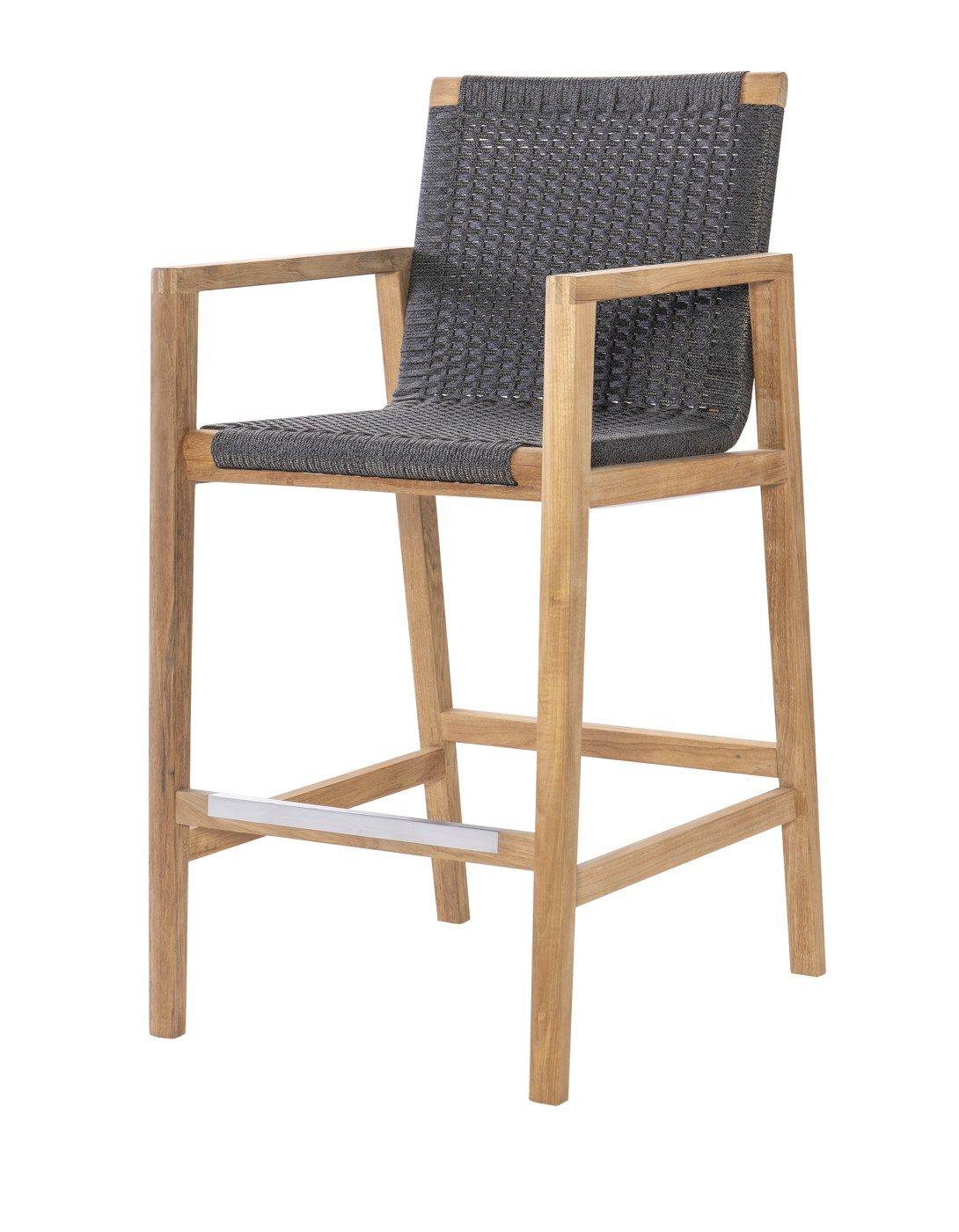 Admiral Bar Chair Charcoal Grey