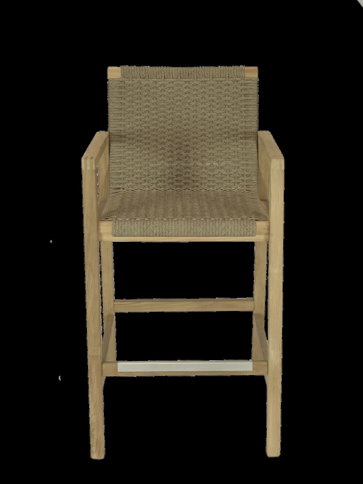 Admiral Bar Chair Brown Sand