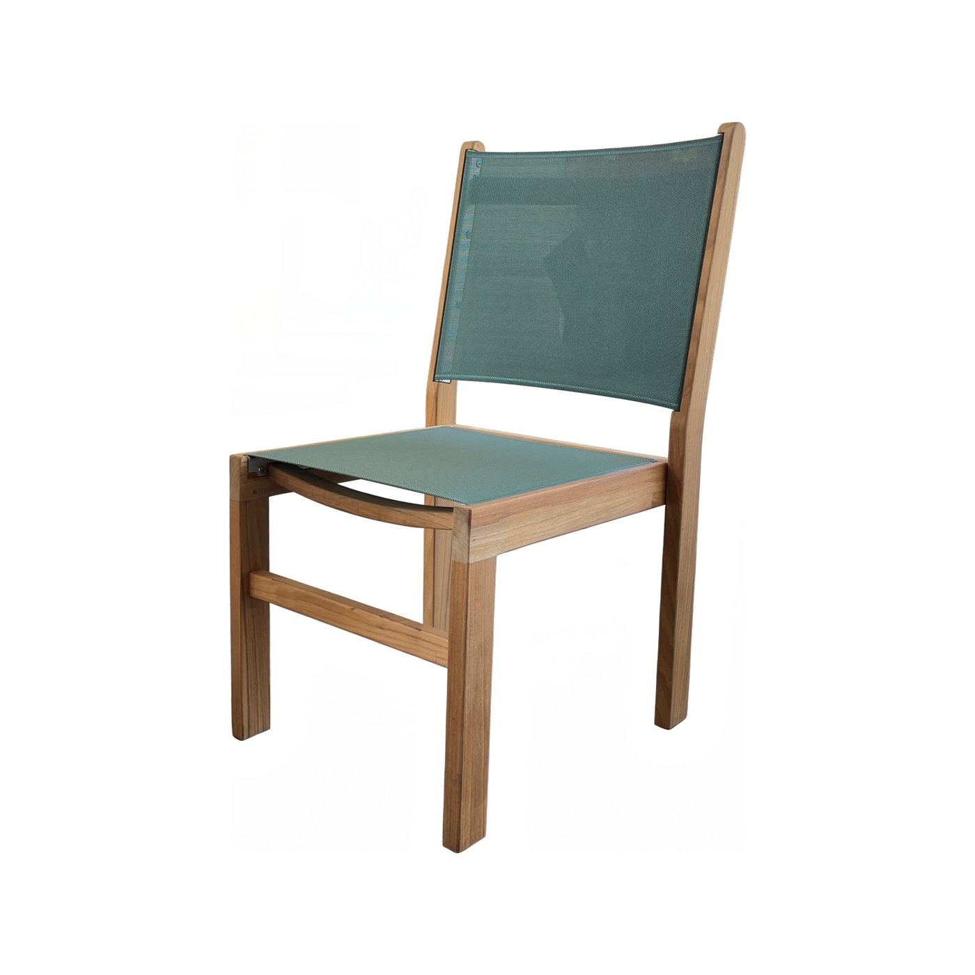 Captiva Side Stacking Chair Moss Sling