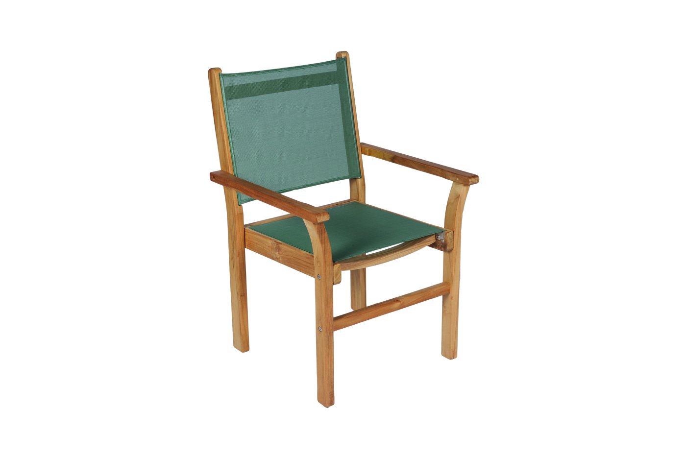 Captiva Sling Stacking Chair-Moss