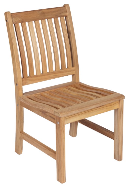 Compass Teak Side Chair