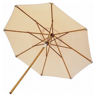 Deluxe Umbrella-White (Acrylic Fabric)