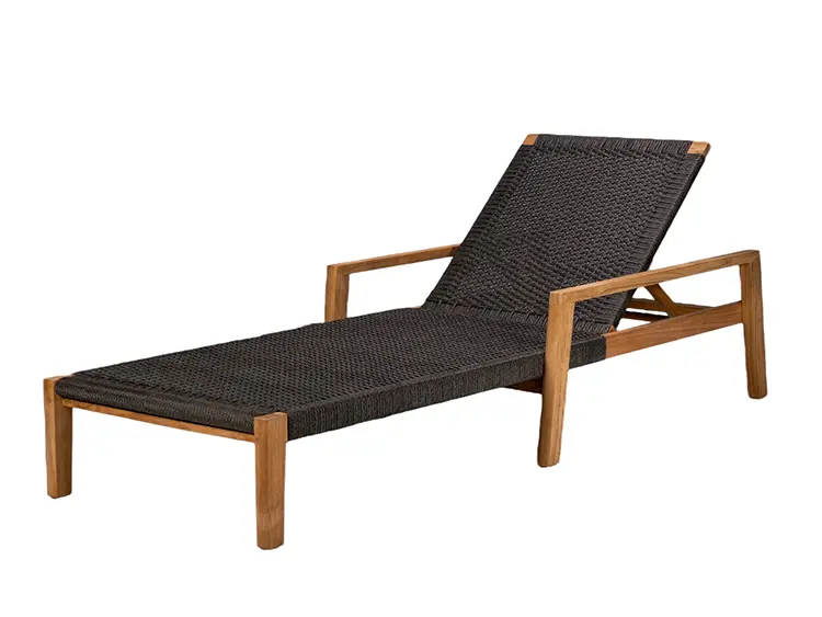 Admiral Sun Lounge in Charcoal Grey