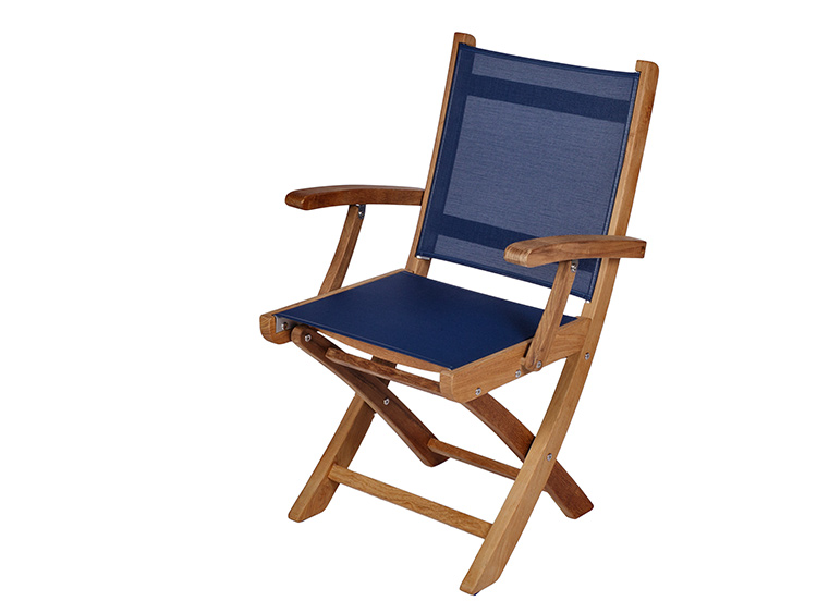 SailMate Arm Chair in Navy Blue