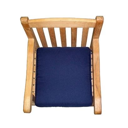 One Seater Cushion in Navy